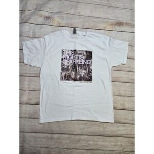 Taylor Swift Shirt Youth Large Enchanted Lyrics Tee Graphic‎ Swiftie